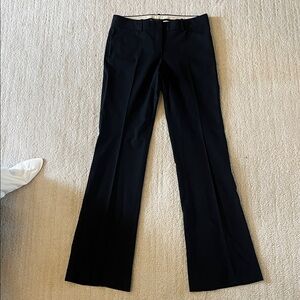 Theory wool low rise trousers